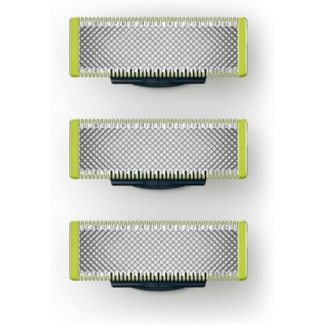3 lames de rechange pour votre rasoir Philips Oneblade,