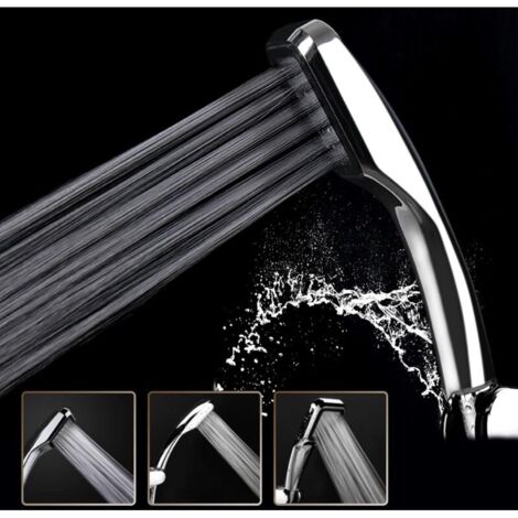 Pommeau de douche 300 trous 30 % d'économies d'eau avec 300 % de pression turbo