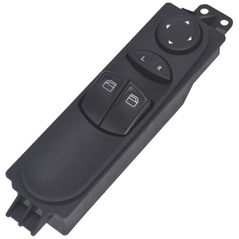 Interrupteur Lève Vitre Vito W639, Bouton Commande Principal Fenêtre pour Viano Bus Mixto Box 6395450913 côté conducteur