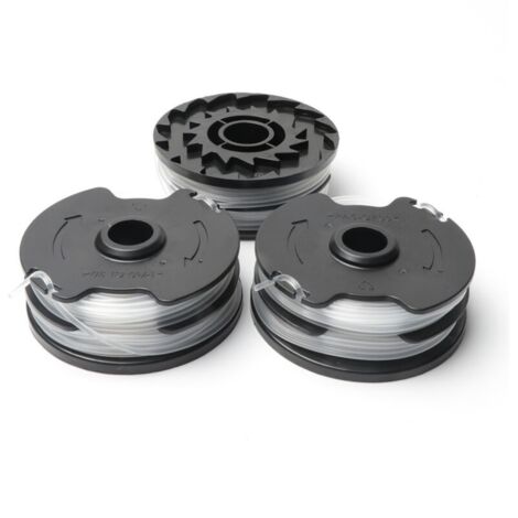 4pcs bobines de fil de rechange pour, fil de nylon de rechange pour coupe-bordures LIDL Parkside, coupe-bordures PRTA 20-Li A1,B2,C3,PRT 550 A1,A3,PRT 300 A1-2 x 4 m 1,6 mm