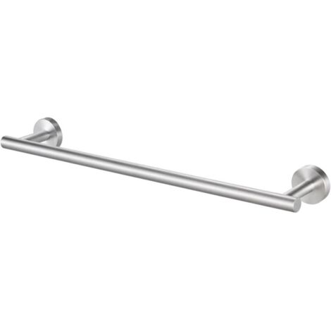 Porte-Serviettes Salle de Bain Barre Porte Serviette Acier INOX SUS304 Murale 50 CM Brossé