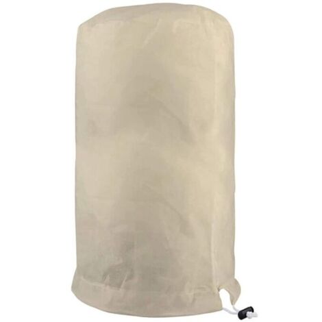 Voile D'hivernage Plante, Voile Hivernage Olivier, Voile Dhivernage Arbre, Housse De Protection Tomate Citronnier, Housse Hivernage Pour Plantes Sac Vegetaux Jardin Tissu Non Tissé (140×200cm, Beige1) (1/5)