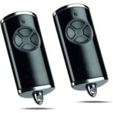 Ouvre-porte de garage 868,3 BS MHz, télécommande de porte de garage compatible avec Hörmann bs HSM4 HSE2 HS1 HS4 HSZ1 HSZ2, émetteur manuel 2 pièce