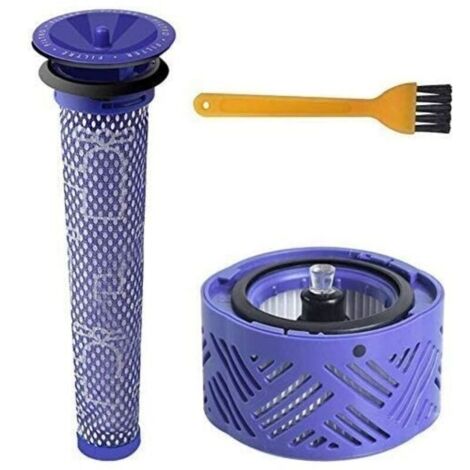 Post-Moteur Filtre HEPA V6 & Pré Filtre d'Aspirateur V6 V7 V8,Kit de Filtre de Remplacement pour Dyson V6 Range,Accessoire d'Aspirateur