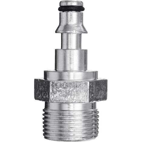 Adaptateur de raccord pour nettoyeur haute pression - 22 mm - Adaptateur de lance à mousse neige - Connecteur de pistolet pulvérisateur de voiture (M22)