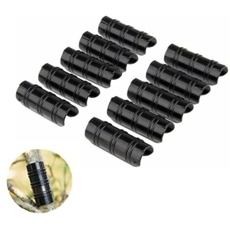 20PCS Serre Clips, Pinces à Tuyau pour la Fixation des Housses au Jardin Serres, Jardin Bâtiments Tube Clip pour la Fixation des Housses au Jardin Serres,des Films,des Plantes 19mm