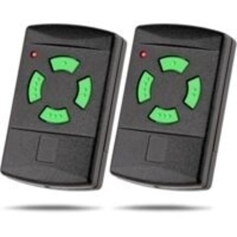 Télécommande de porte de garage portable 26,975 MHz de remplacement pour Hörmann HSM4 HS 4, lot de 2