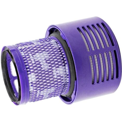 Filtre Lavable pour Aspirateur Série V10 SV12 avec Une Brosse de Nettoyage, Filtre de Rechange Dyson pour Série V10 SV12