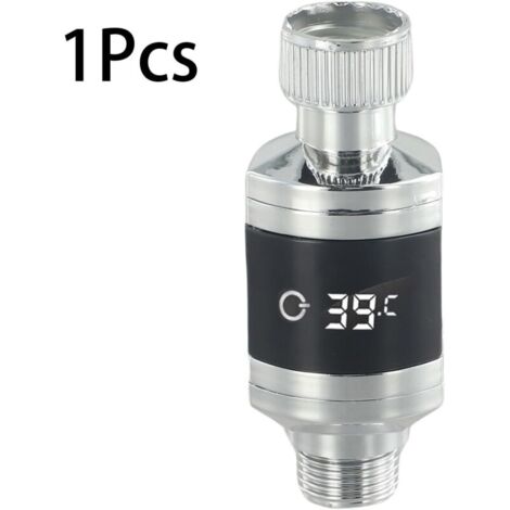 Thermomètre De Douche LED Numérique Précis - Capteur Sensible Pour Température D'Eau Idéale Et Confort En Salle De Bain