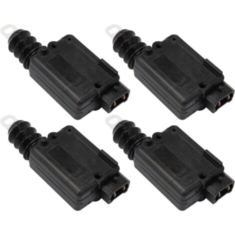 4 × Moteur Centralisation de Porte ou Coffre pour Clio 2 Duster Logan Sandero, Actionneur de Verrouillage Central pour Megane Scénic Trafic Twingo Espace Kangoo Master 2 7701039565