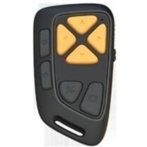Télécommande de changement de page, télécommande Bluetooth pour appareil photo iOS/Android (noire)