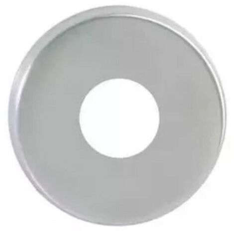 Paire de rosaces inox brossé 304 pour batteuse - Ø trou 20 mm - IN125