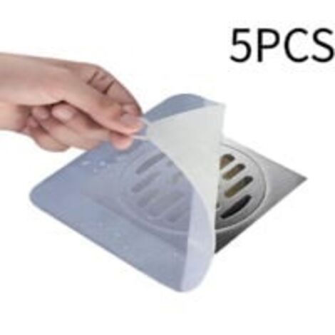 Bouchon de vidange en silicone anti-odeurs, lot de 5, couvercle désodorisant pour égouts, joint étanche pour cuisine, salle de bain et buanderie, efficace et réutilisable