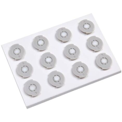 Élément filtrant pour réservoir d'eau (12 pièces), accessoire pour aspirateurs robots, compatible avec les aspirateurs robots Xiaomi 1S T4/T5 S4 S5 S6 S50 S51 S55