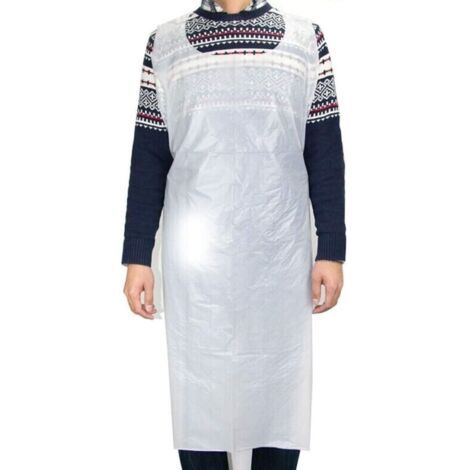 Tablier de Cuisine - Tablier de Travail étanche en polyuréthane avec Protection Quotidienne - Taille Universelle pour Cuisine, Restaurant, Café et Plus (1/5)