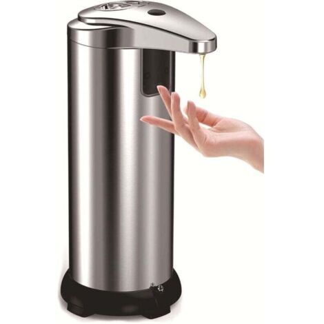 Distributeur de savon automatique avec capteur infrarouge et base étanche sans contact
