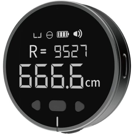 9.99 m Télémètre, Télémètre portable avec règle électronique, Télémètre numérique portable, Mètre à ruban électronique, mètre à ruban électronique, mètre à ruban à ruban et mesurage