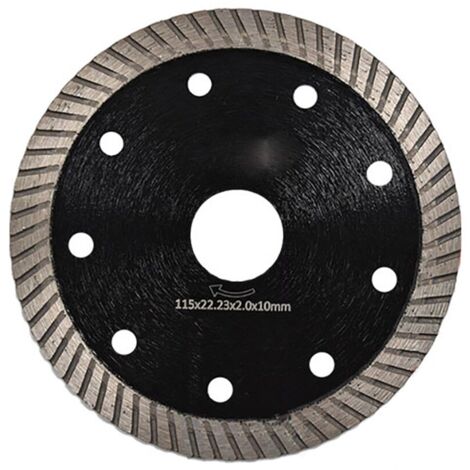 Disque fin Diamond Turbo, 115 mm/22,23 mm, noir (1/5)