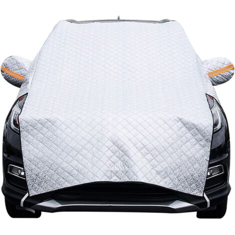 Couverture Pare-Brise Voiture, Bâche Pare Brise Protection Magnétique Couverture Repliable