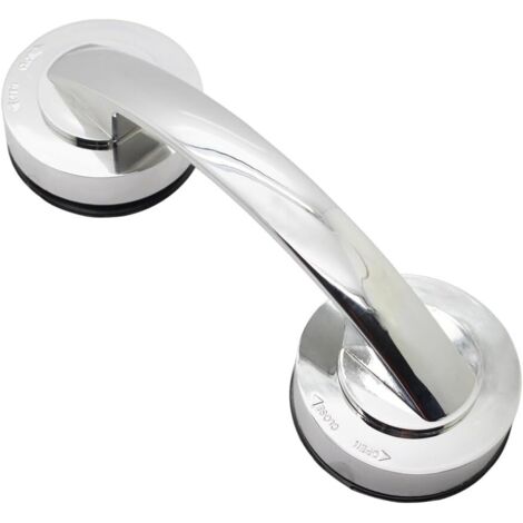 Barre d'appui pour porte de WC, poignée à ventouse pour salle de bain, poignée de sécurité pour douche pour personnes âgées