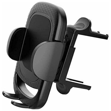 Porte Telephone Ronde Voiture à Grille d'aération Facile Installer Stable Rotation 360° (1/5)