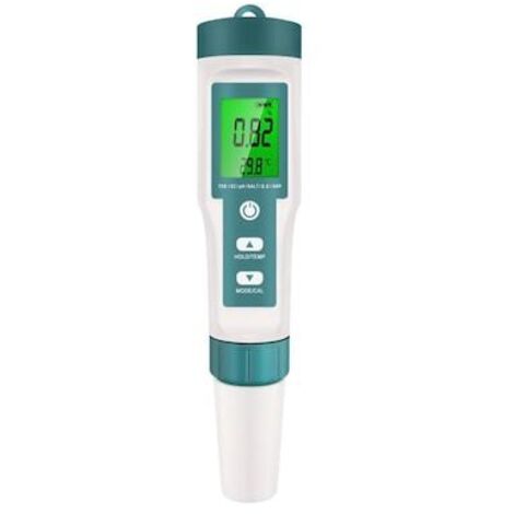 Appareil de test de consommation d'eau, vert