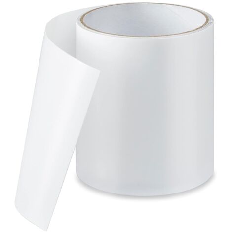 Ruban adhésif sous-marin, ruban d'étanchéité, ruban de réparation pour piscine, tente, bâche, gouttière, bateau gonflable, colle acrylique (10 cm x 150 cm, Blanc)