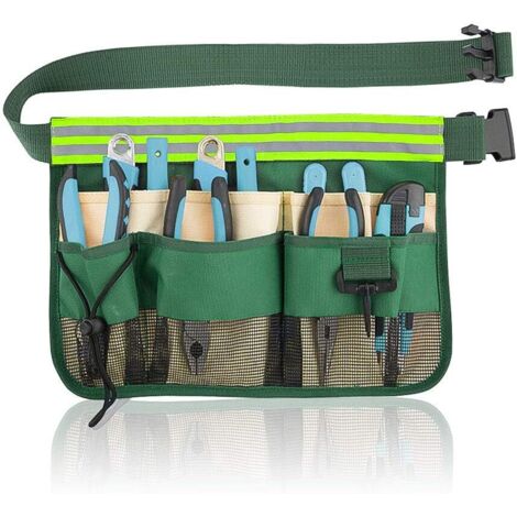 Portable Gardening Tools Belt, Garden Tool Belt, Adjustable Garden Tool Waist Bag