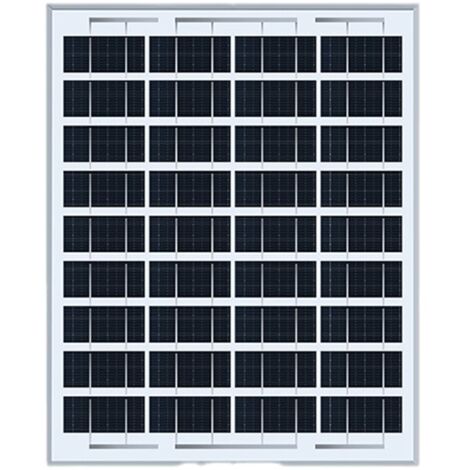 Panneau solaire, 20W, 18V, 350x550 mm, noir (1/5)