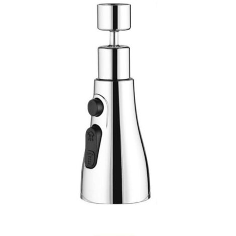 Buse de pulvérisation de robinet aérateur rotatif M22/M24, économiseur d'eau pivotant pour extension de tête de robinet, adaptateur d'aérateur de jet, rallonge de robinet-2 pièces
