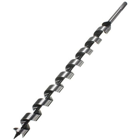 1pc 460mm Hex Shank Point Brad Foret Tarière Foret Spirale Bois Outil De Perçage - 14mm