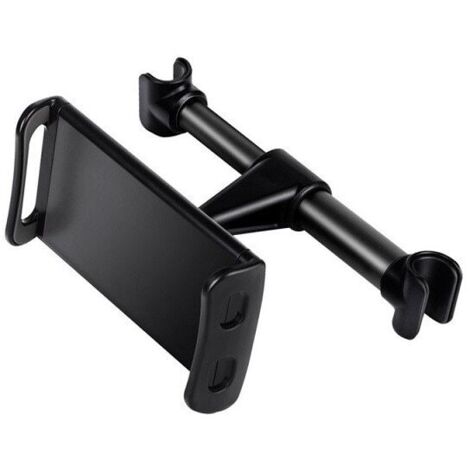 Support voiture pour téléphone portable ou tablette pour réglage automatique de l'appui-tête + support numéro de téléphone pour stationnement temporaire