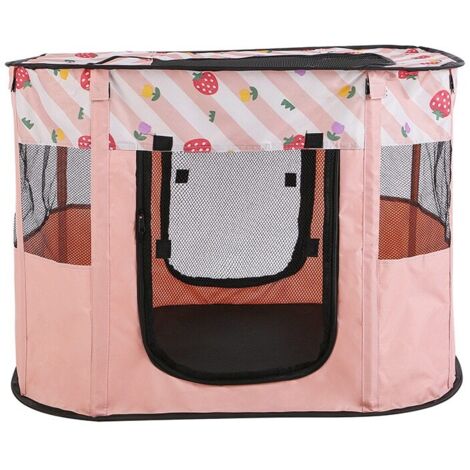 Niche pour chat pliable, portable, facile à ranger, poche intérieure, 70/55/45 cm, matériau oxford/nylon, multicolore (1/5)