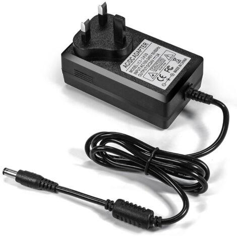 Alimentation 24 V Adaptateur secteur 24 V 3 A Chargeur 72 W Transformateur 24 V CC pour bande lumineuse LED Caméra CCTV Routeur Cisco