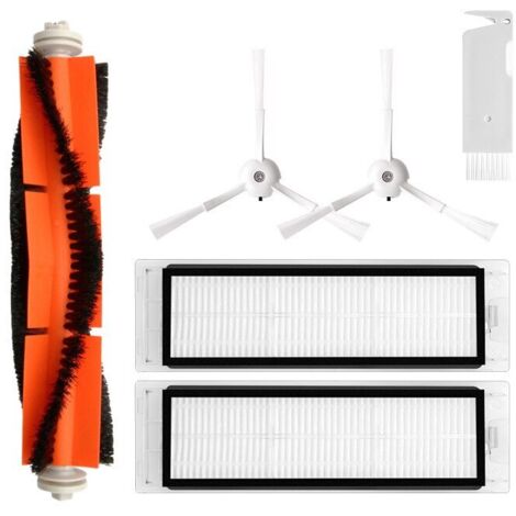 Ensemble d'accessoires pour robot de balayage, 6 pièces, compatible avec Xiaomi Roborock S5Max/S6Pure/E5, multicolore (1/5)