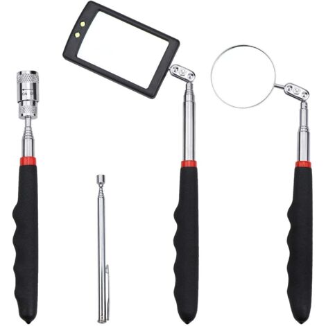 Lot de 4 outils d'inspection télescopiques