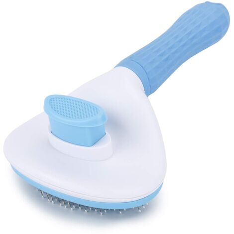 Brosse autonettoyante, brosse de toilettage pour animaux de compagnie, pour chien, chat, lapin, sous-poil lâche facile à enlever, outil de massage pour animaux de compagnie adapté aux animaux à poils (1/5)