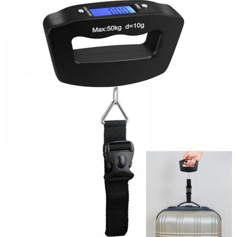 Pèse Bagage Électroniques, balance électronique suspendue 50 kg/110 lb, balance à bagages numérique portable pour Bagages Accessoire de Voyage, voyage à domicile