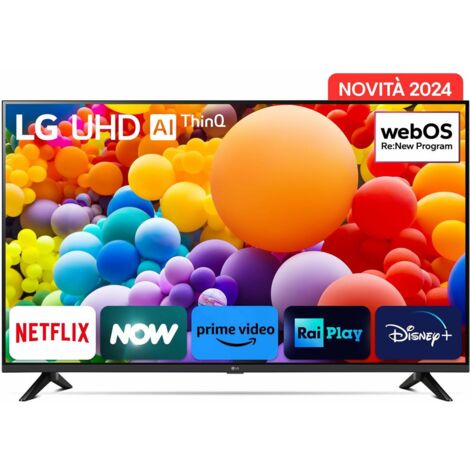 LG UHD 65 Pollici Serie UT73 65UT73006LA TV 4K 3 HDMI Smart TV 2024