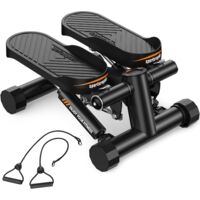 Sportsroyals Stepper d'escalier pour Exercices - Torsadé avec Bandes de résistance et capacité de Poids de 150 kg