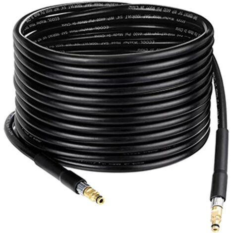 Tuyau haute pression de 20 m pour K2 K3 K4 K5 K6 K7, tuyau d'extension de tuyau de nettoyeur haute pression, système de connexion Quick Connect