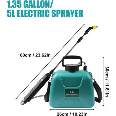 Pulvérisateurs Électrique Pour Jardin 8L Pulvérisateur à Pression Avec 3 Buses Reglable Autopump Avec Retractable Pulverisateur Des Plantes Lavage Pour Voiture Vert 83167377 Pulvérisateurs Électrique Pour Jardin 8L Pulvérisateur à Pression Avec 3 Buses Reglable Autopump Avec Retractable Pulverisateur Des Plantes Lavage Pour Voiture Vert 83167377