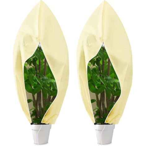 2 PCS Plantes Housse D'hivernage Housse de Protection, Sac de Protection pour Plantes, Housse de Protection pour Plantes， Housse d'hivernage pour Plantes en Pot(240 x 200cm) (1/5)