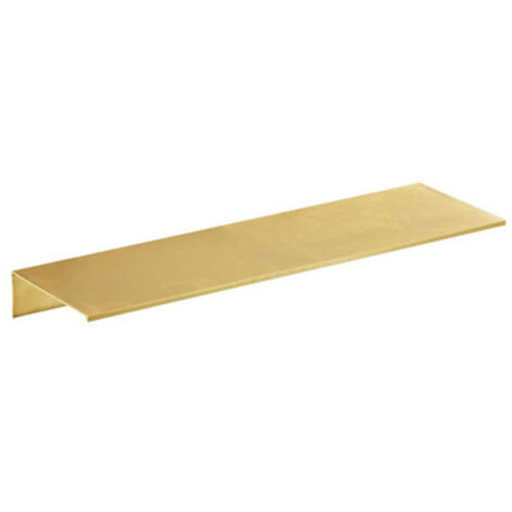 Étagère de salle de bain, 20 cm, étagère flottante en métal, étagère de douche flottante, étagère murale, étagère carrée avec vis pour décoration de la maison, bibliothèque (1/4)