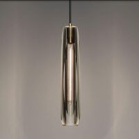 Suspension Moderne en Verre, Lampes Suspendues d’île, Petit Lustre de Luxe en Cristal à Tête Unique