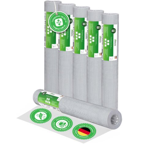 Veluxis® Papier peint intissé THERMOWALL 10,05 x 1,06 m (lot de 6) - Chauffage de la pièce nettement plus rapide - Sans joint, peignable, économe en énergie, respirant, insonorisant, papier de doublur