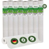 Veluxis® Papier peint intissé haut de gamme 10,05 m x 0,53 m (motif croisé irrégulier, lot de 8) – intissé de rénovation de haute qualité pour murs lisses – Fabriqué en Allemagne
