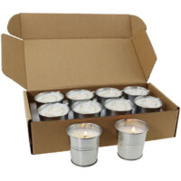 Bougie Citronnelle 2 Pieces Bougies en Cire De Soja Naturel Lot Bougies parfumée cire de cadeau d'été Bougie Citronnelles pour Jardin Voyage Camping le barbecue l'intérieur et l'extérieur