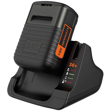 Black & Decker Kit Batteria 36v + Caricatore Bdc2a36