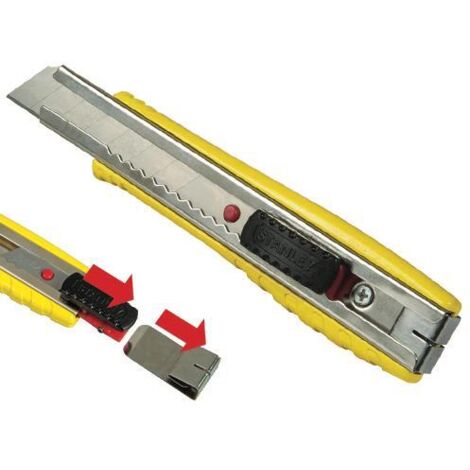 Taglierino stanley cutter fatmax 18mm lama singola - 0-10-421 (1/7)